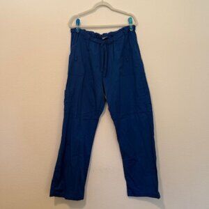 Scrub pants, Butter Soft, 2XLT, Royal Blue